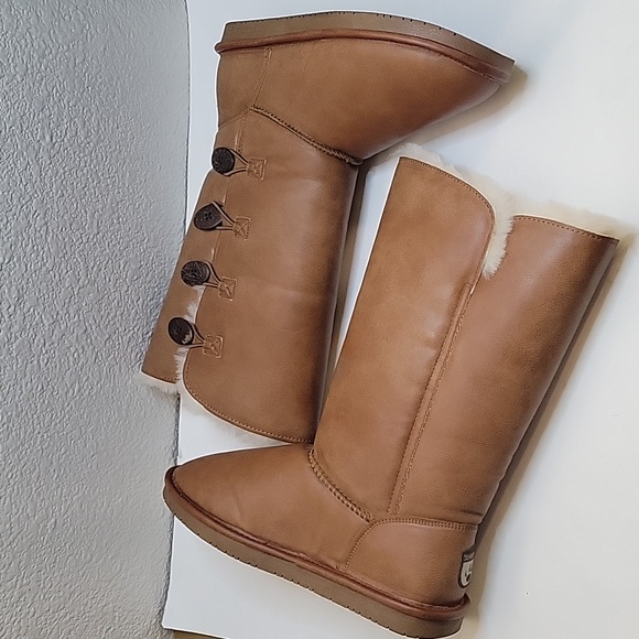 BEARPAW Women's Lori Hickory Boots US 10, 12 inches tall - Picture 3 of 17